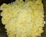 Hình bước làm 3 của món Xôi Đậu Xanh Sầu Riêng Phiên Bản Onigiri