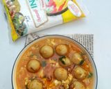 Foto langkah ke 5 dari resep Cilok kuah pedas.