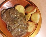 Foto del paso 7 de la receta: Peceto a la mostaza con papas