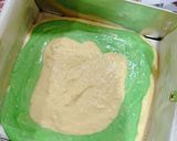 Gambar langkah 4 resipi 👩‍🍳Kek Marble Klasik Pandan.