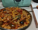 A picture of step 6 of Jhatpat Pasta.