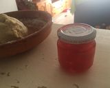 Foto del paso 5 de la receta: Knedlik de fresa (bollitos checos de requesón)