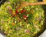 A picture of step 4 of Beef Bacon & Brussels Pot Pie.