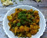 गोभी आलू मटर की सूखी सब्जी(gobhi aloo matar ki sukhi sabzi recipe in hindi) रेसिपी चरण 7 फोटो