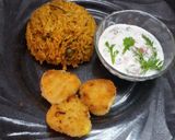 A picture of step 9 of Plain Masala Pulao.