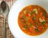 Foto langkah ke 5 dari resep Minestrone (sup kental itali).