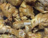 A picture of step 5 of Tawa chicken drumsticks.
