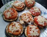 A picture of step 4 of Garlic eggplant.