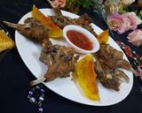A picture of step 5 of Namkeen Roast Chops.