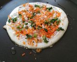 A picture of step 7 of Veg Uthappam.