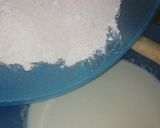 A picture of step 5 of Ugali cake.
