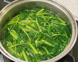 胡麻空心菜_佐番茄 😅的食譜步驟1照片