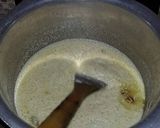 A picture of step 5 of Halwa puri    sehri special.