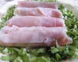 Foto del paso 4 de la receta: Rollos de jamón y arroz o canelones fríos sin masa