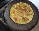 A picture of step 4 of Missi Roti.