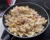 A picture of step 5 of Creamy Bacon Pasta.