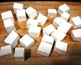 Foto del paso 4 de la receta Tofu con setas shiitake y espárragos trigueros en salsa de soja