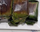 A picture of step 13 of Lemper Ayam - Steamed Glutinous Rice with Spiced Chicken Floss.