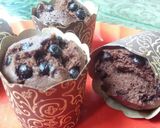 Foto langkah ke 10 dari resep Chocolate Cupcake Choco Chips (Kukus).