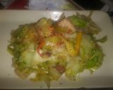 A picture of step 5 of Anita's Stir-Fried Cabbage With Polish Sausage & Chicken.