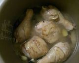 รูปขั้นตอนการทำที่ 5 ของ ข้าวไก่อบ # หม้อหุงข้าว