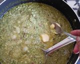 A picture of step 8 of Shahi rani palak paneer.