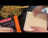 A picture of step 5 of Chinese Spring Rolls.