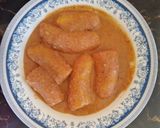 A picture of step 11 of Peanut sauce and matoke.