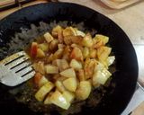 A picture of step 8 of Simple Fry Aloo.