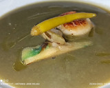 Foto del paso 7 de la receta: Crema de alcachofas y viera