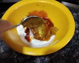 A picture of step 1 of Leftover Kaddu (pumpkin) Tandoori Mayonnaise Sandwich.