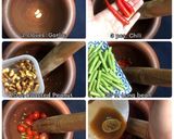 A picture of step 3 of 🧑🏽‍🍳🧑🏼‍🍳 Sumtum Tod • Thai Crispy Papaya Salad With Hat Yai fried chicken wings Recipe.