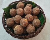 A picture of step 3 of Poha balls.