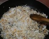 A picture of step 2 of Soji ke pitha.