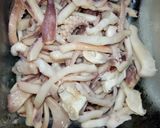Hình bước làm 5 của món Cháo Mực Khô