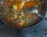 A picture of step 2 of Chicken with fenugreek leaves.
