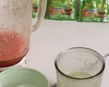 Foto langkah ke 2 dari resep Es Semangka Creamy Matcha.