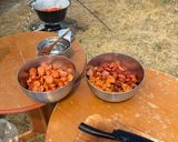 A LECSÓ (bográcsban) recept fázis 5 fotója