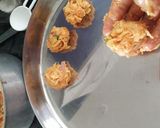 A picture of step 2 of Cabbage Manchurian.