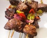 A picture of step 5 of Liver kebab.