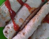 रोटी फ्रैंकी रोल (Roti Franky roll recipe in hindi) रेसिपी चरण 8 फोटो