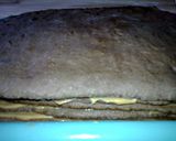 Karamellás szelet marcipánnal recept fázis 10 fotója