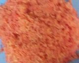 A picture of step 1 of Gajar ka halwa.