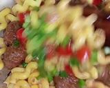 A picture of step 6 of Cavatappi (twisted) Pasta With Meatballs 🍜🍝😋.