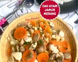 Cara Membuat Cah Ayam Jamur Merang 9