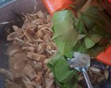 Foto langkah ke 4 dari resep Tumis Gori, Daun Melinjo dan Teri.