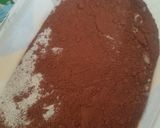 Foto langkah ke 3 dari resep Brownies Kukus Ketan Hitam Topping Keju_Gluten Free.