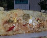 Foto del paso 4 de la receta: MASA DIFERENTE PARA TARTA DE POLLO Y RELLENO PARA LA TARTA