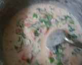 A picture of step 2 of Leftover rice mini uttapam.