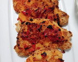 Foto del paso 5 de la receta: Lomo de cerdo empanado con sofrito de verduras al pimentón